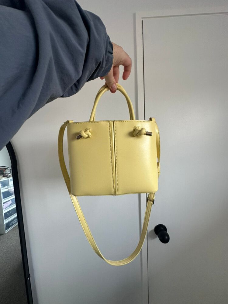 Zara Yellow Handbag