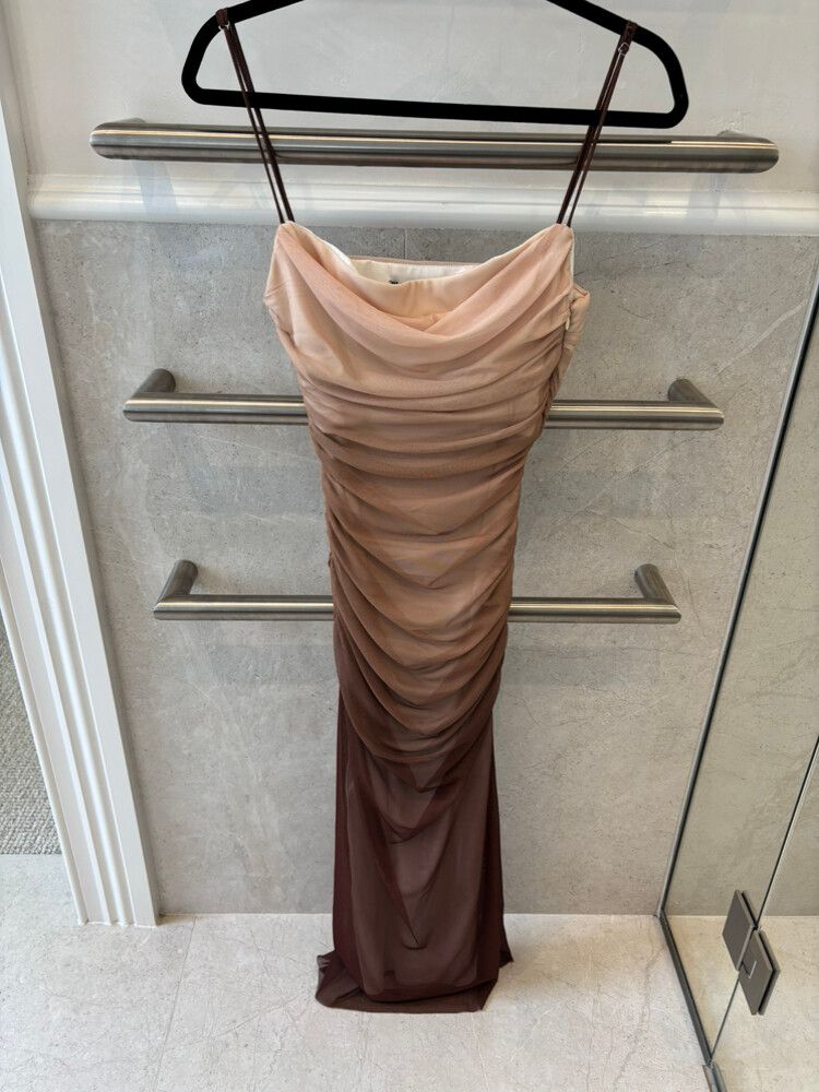 zara brown ombre dress Zara Ombre Lehenga