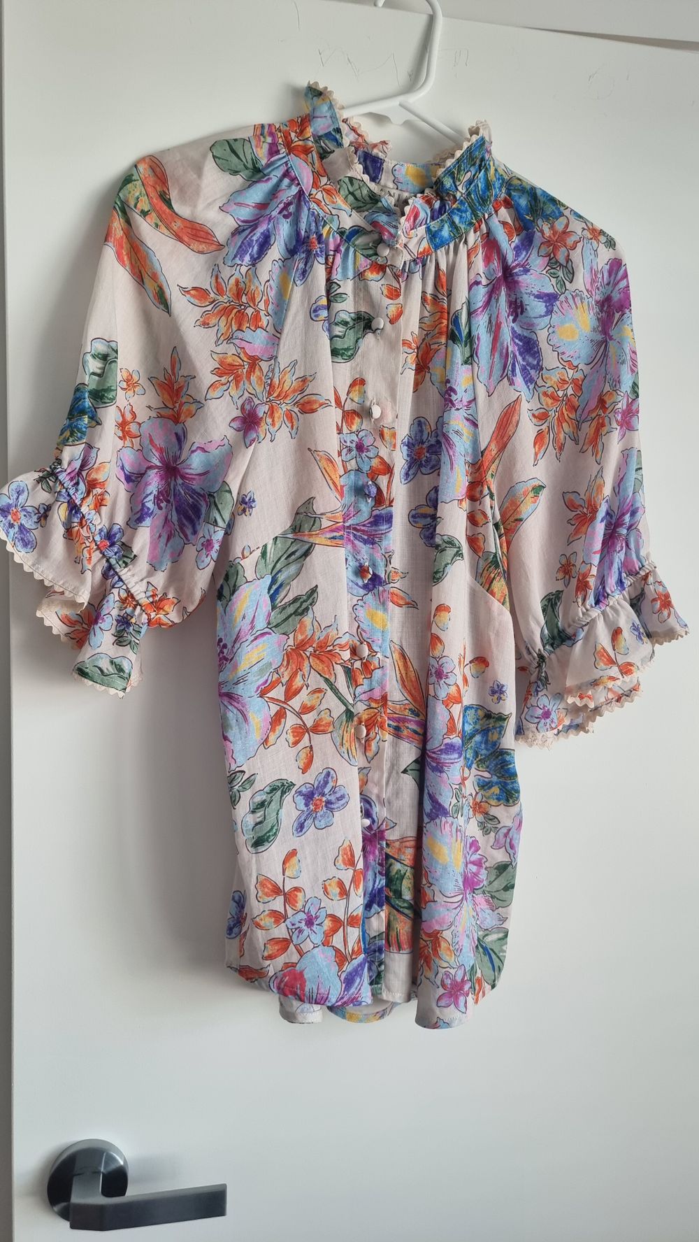 Lania The Label Floral Lily Print Shirt