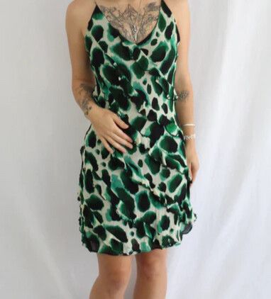 Rat & Boa - Vale Green Dress on Designer Wardrobe Rat & Boa - Vale Green Dress on Designer Wardrobe