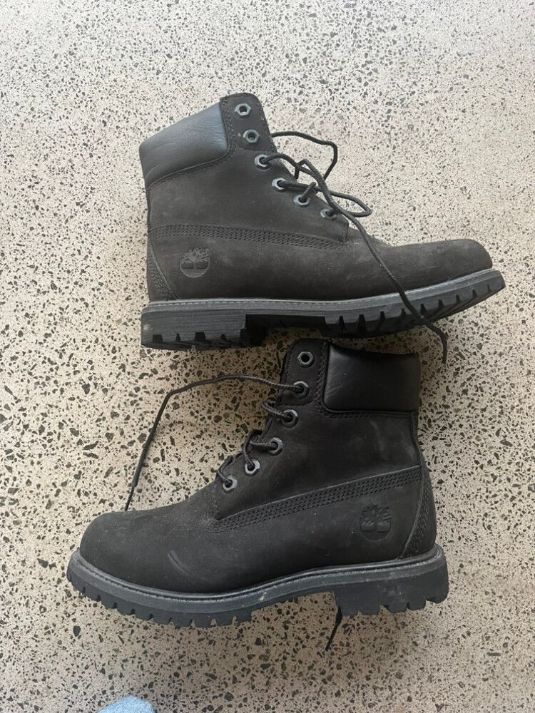 Timberland Black Boots