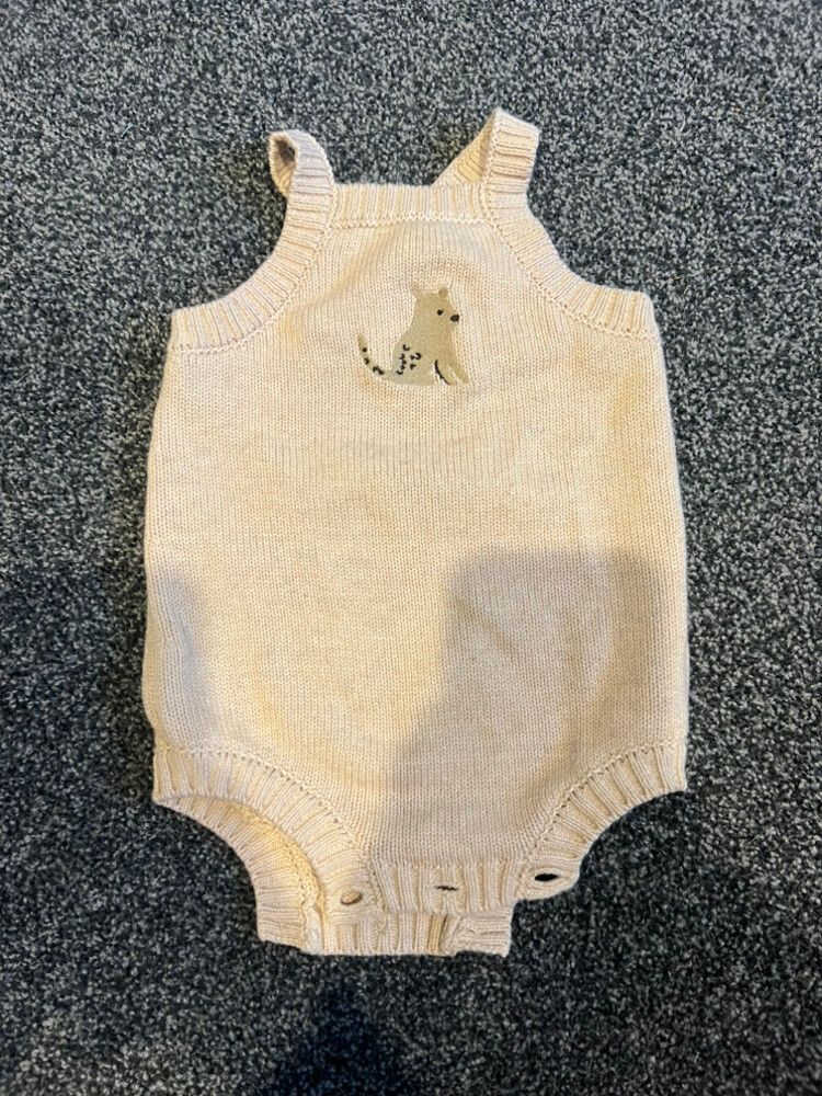 Knit Romper 3-6m