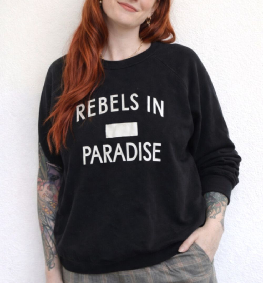 Levi's black Rebels In Paradise Sweatshirt