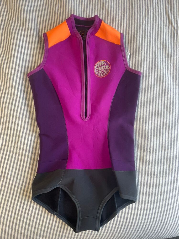 Rip Curl Purple Sleeveless Wetsuit