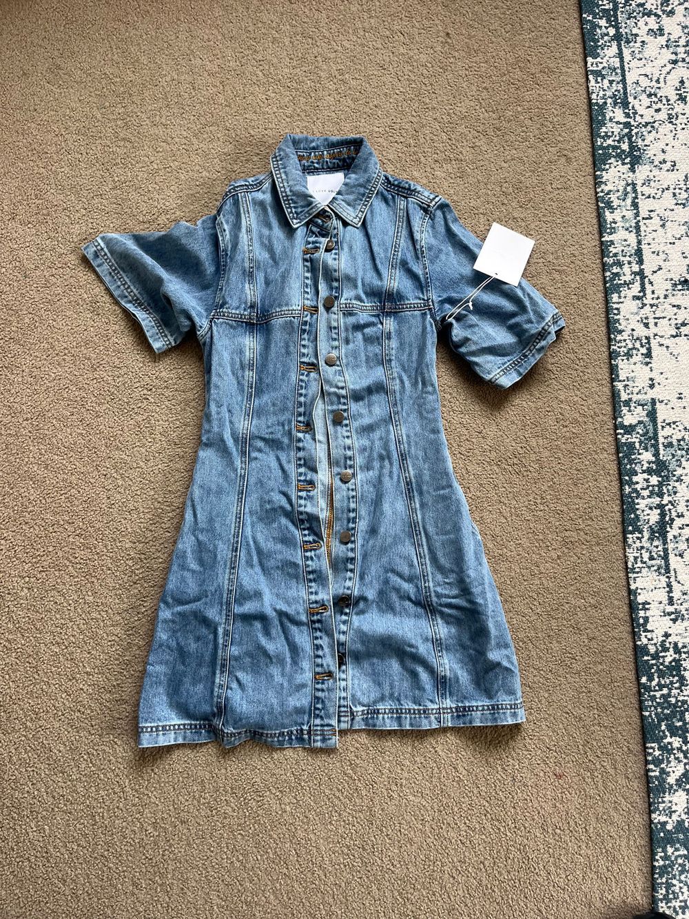 I Love Ugly Lula Denim Dress