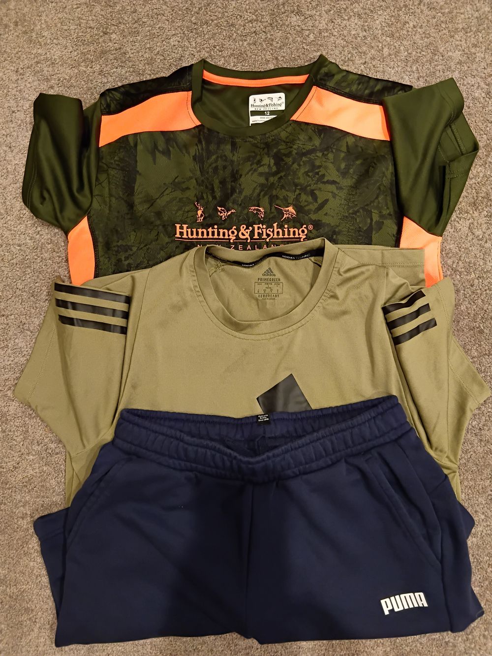 H &F, Adidas and Puma