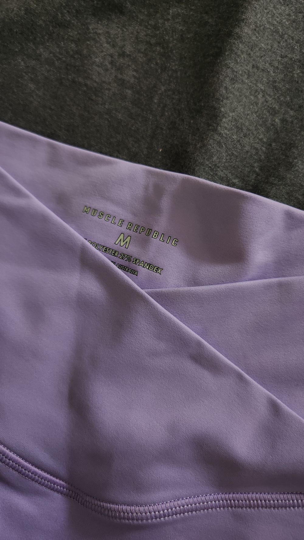 Lilac gym shorts