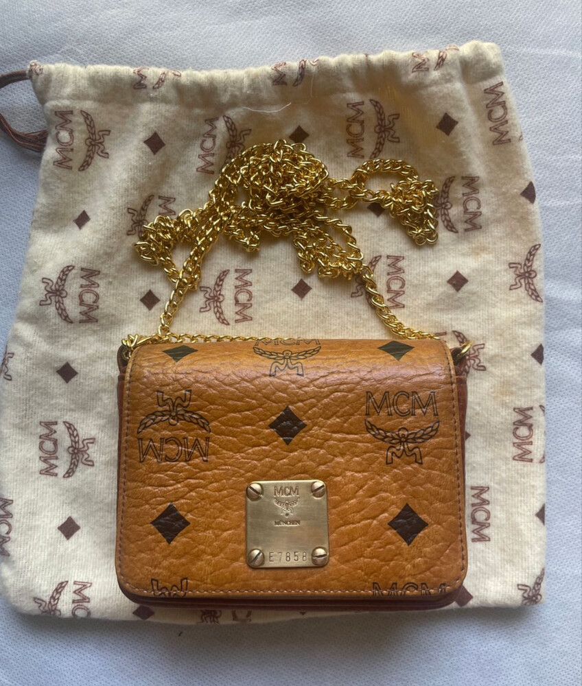Authentic MCM Leather Mini Bag