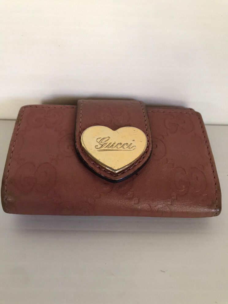 Authentic Gucci Leather Key Case