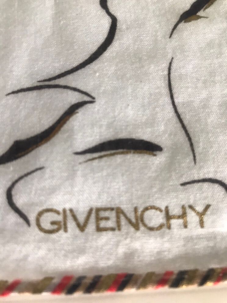 Authentic Givenchy Patterned Handkerchief