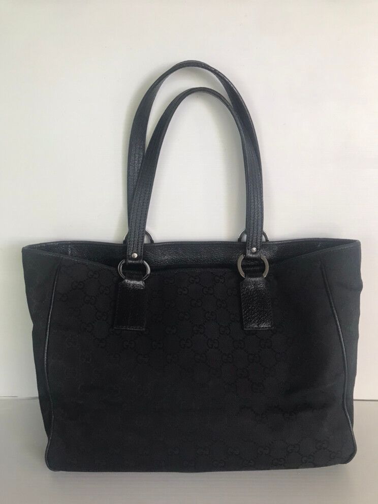 Authentic Gucci Black Tote Bag