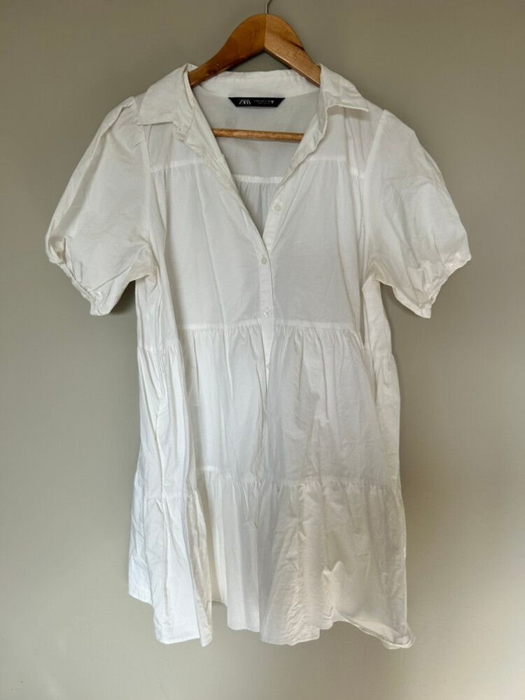 zara smock top