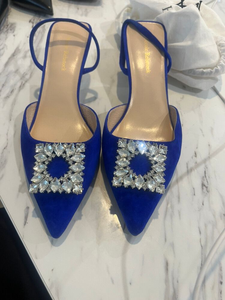 Nicola Rebostock Blue Heels size 37