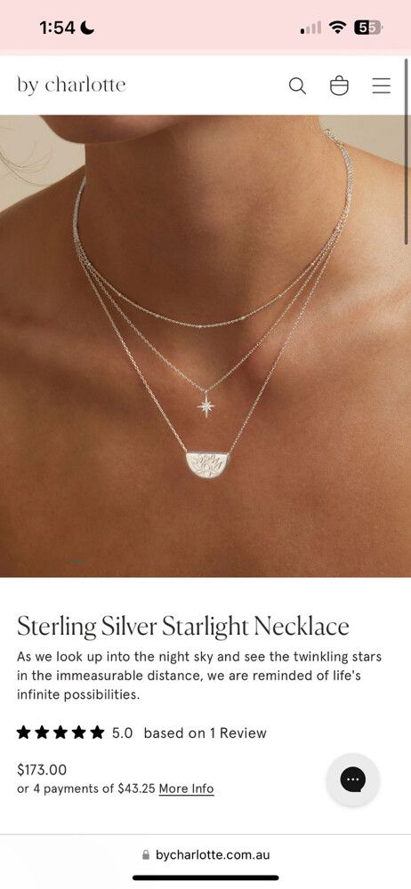 by charlotte starlight necklace