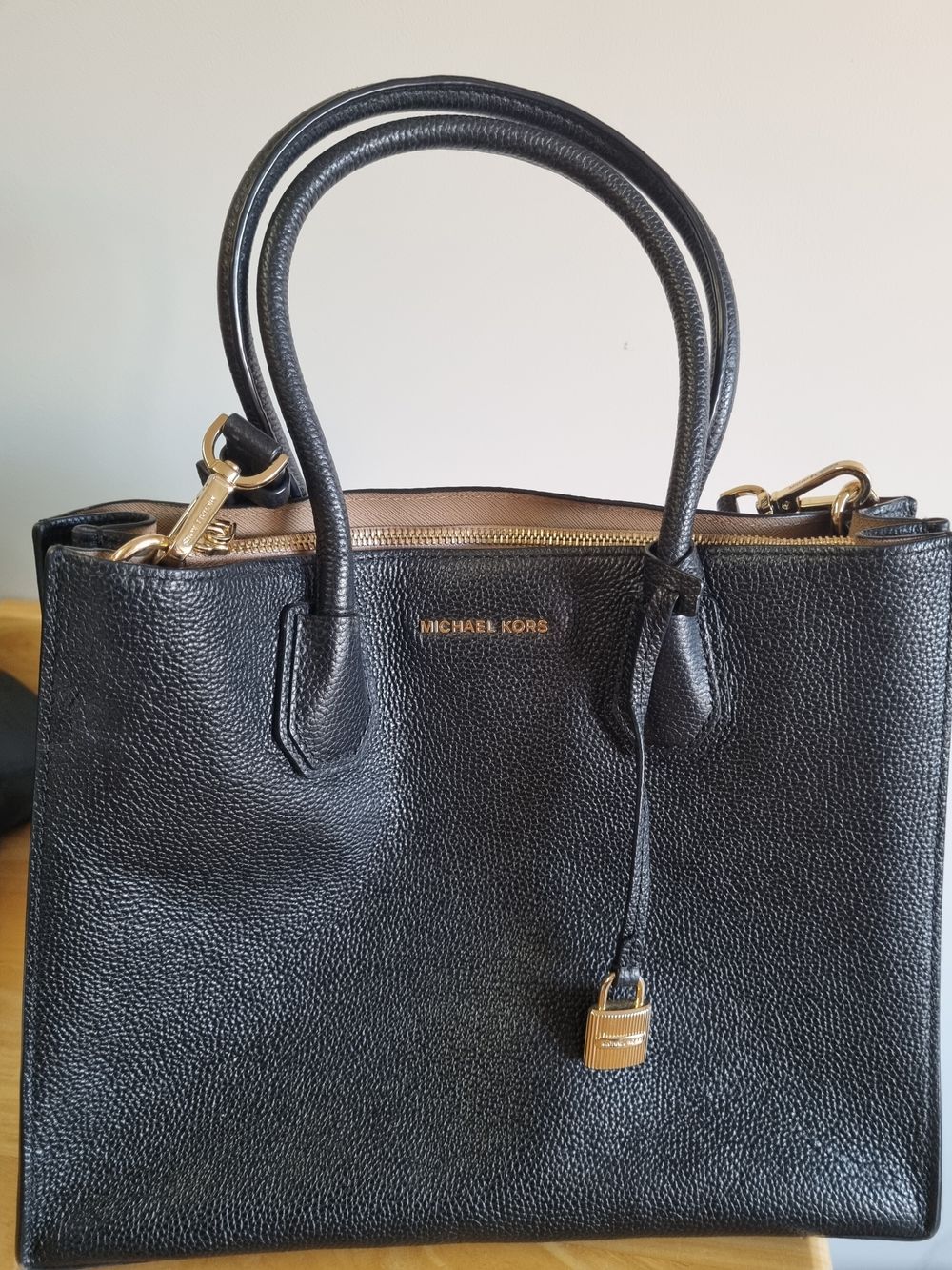 Michael Kors Black Mercer Tote Bag