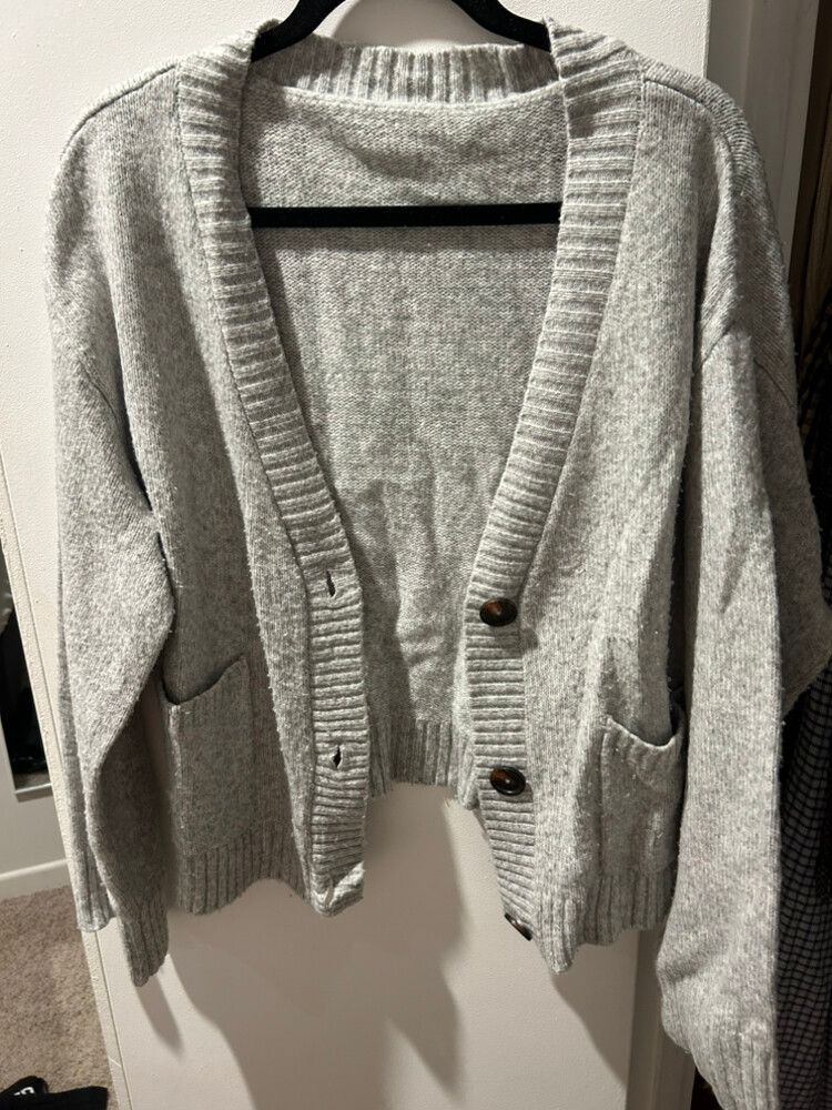 Grey Cardigan