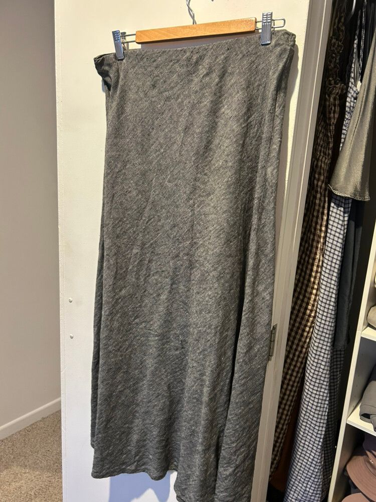 MAX Grey Maxi Skirt Size 12