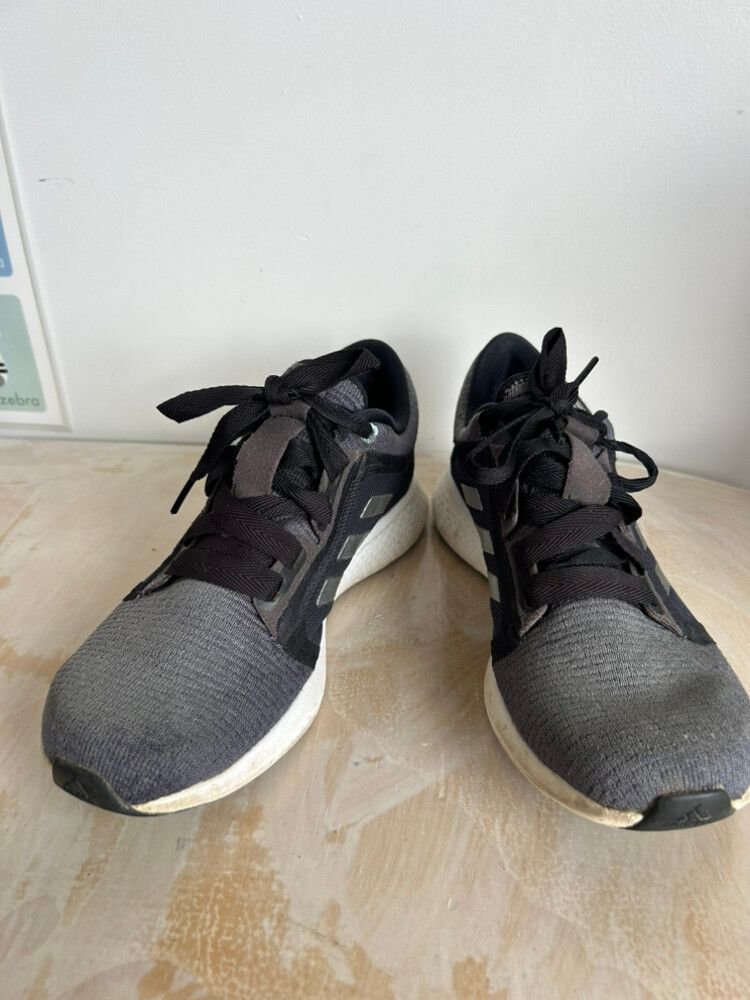 Adidas Grey and Black Sneakers