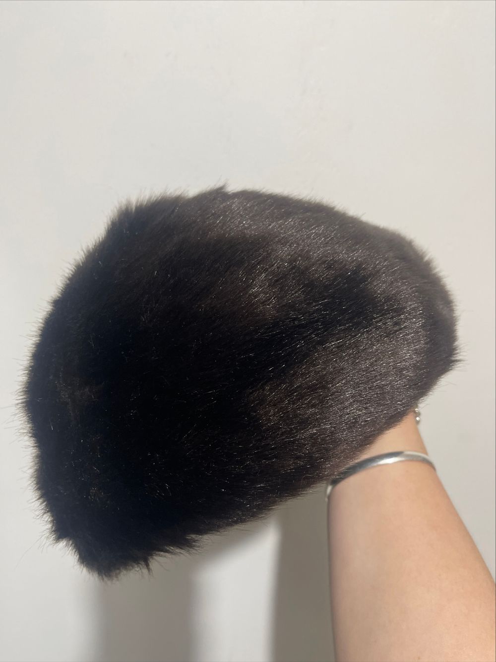 Arnold Brown Faux Fur Hat