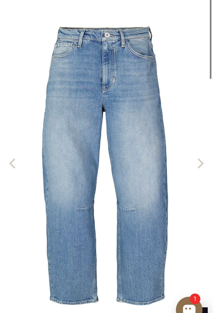 Garcia 282 Barrel Jean - Medium  Blue