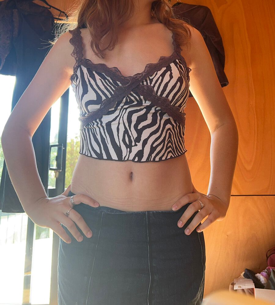 Zebra Print Cami