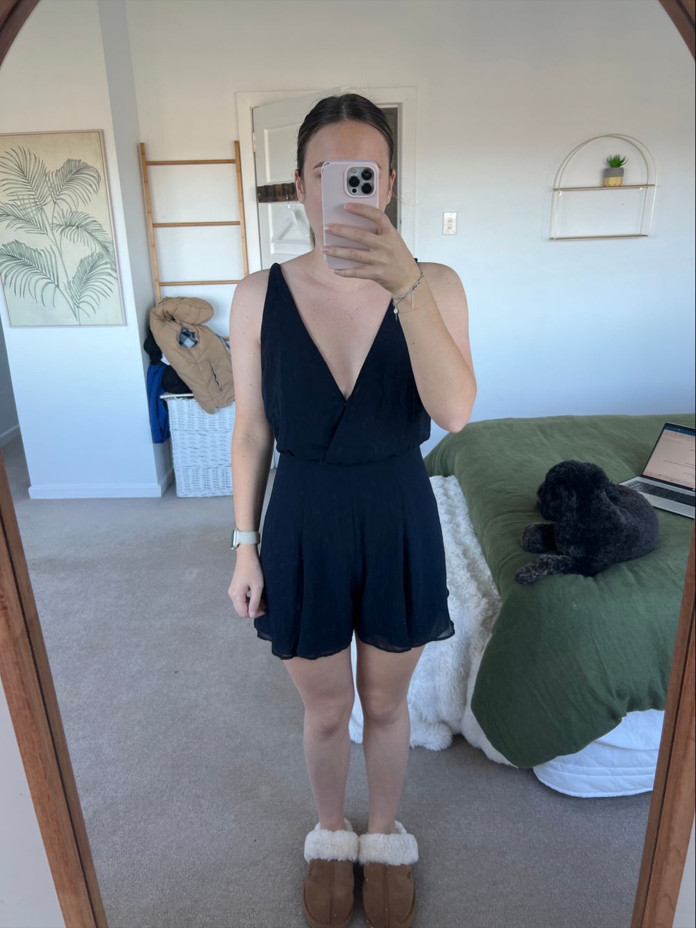 Ruby Navy Playsuit