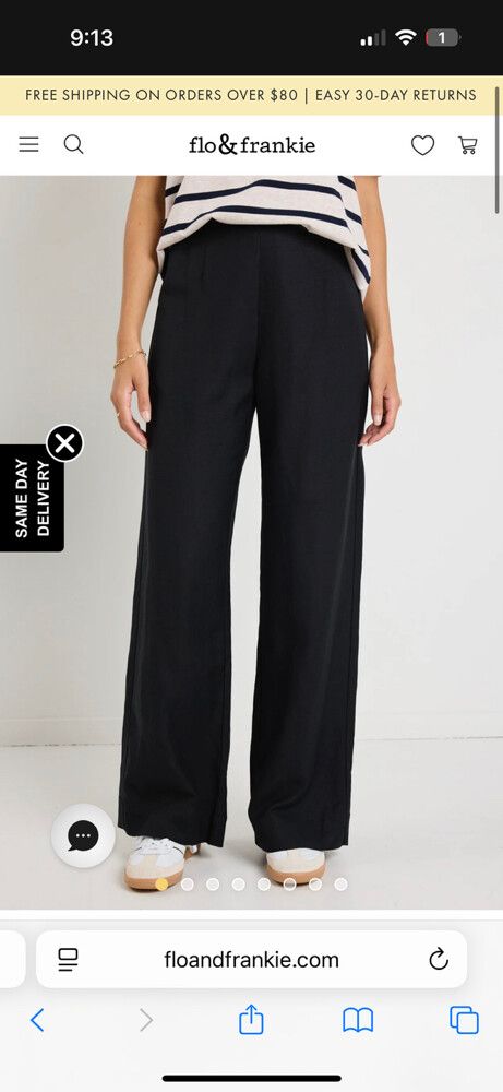 ivy and jack linen pant