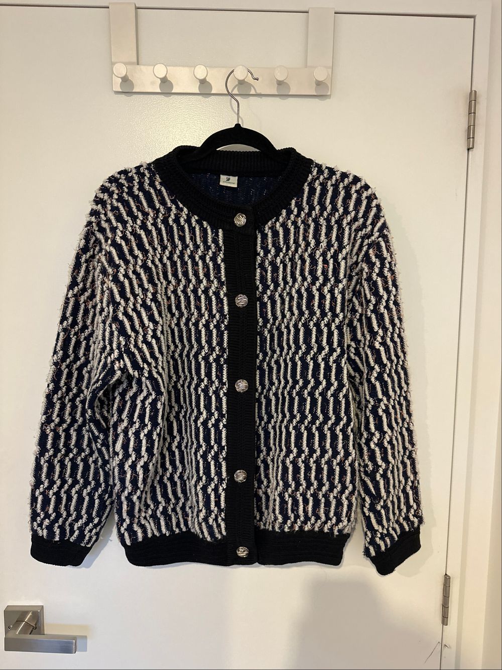 Vintage Nordic style cardigan