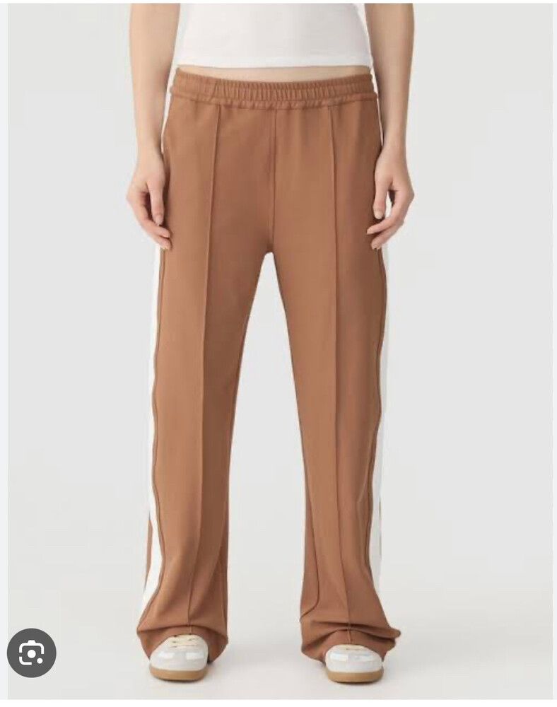 Bassike Twill Stripe Detail Pant