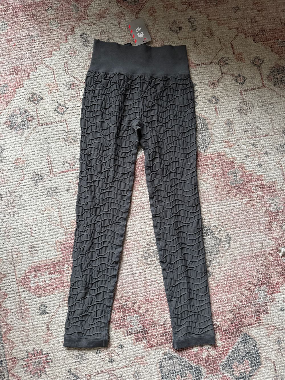 HIIT Grey Ruched Leggings