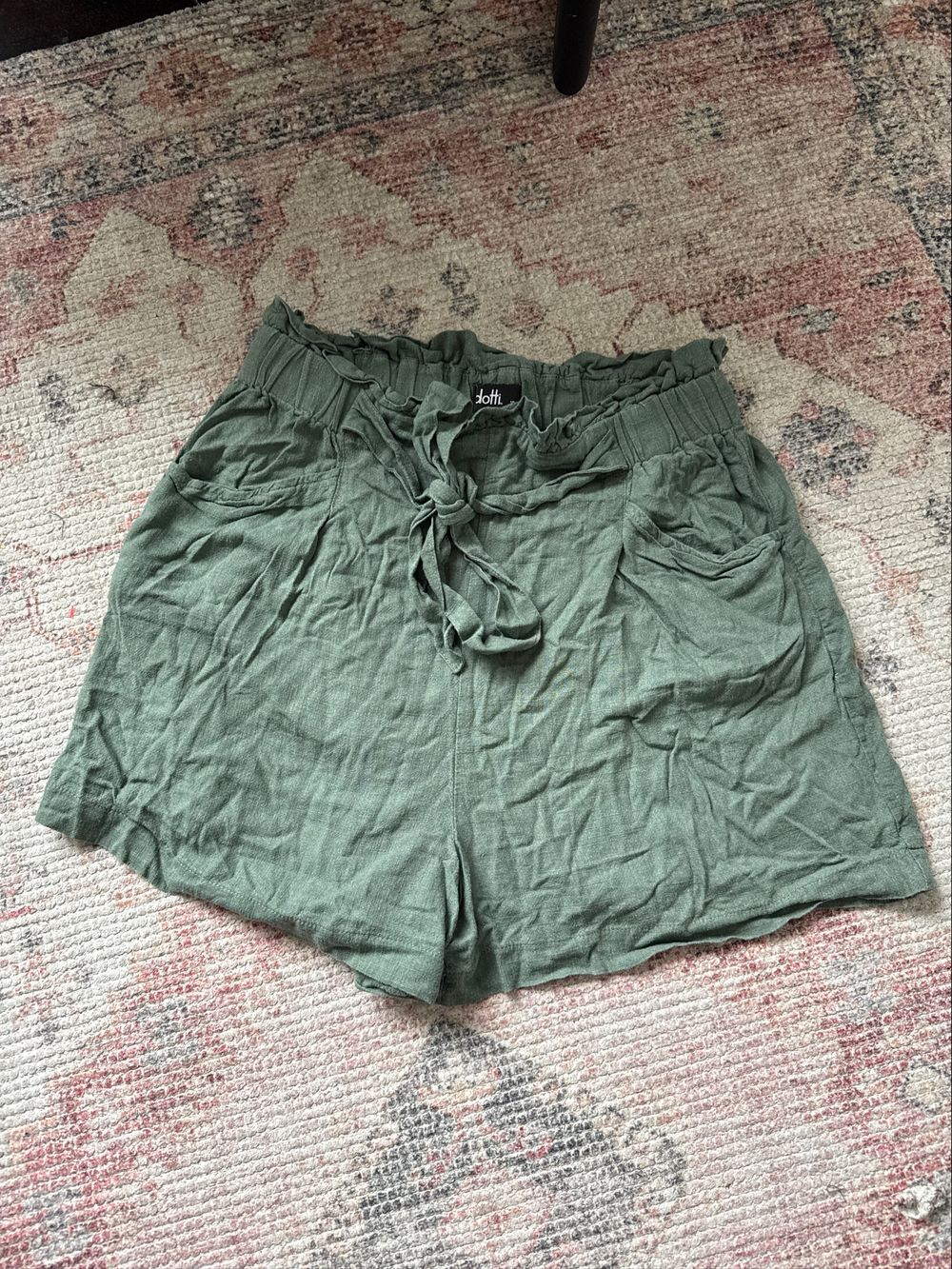 Dotti Green Shorts Size 12