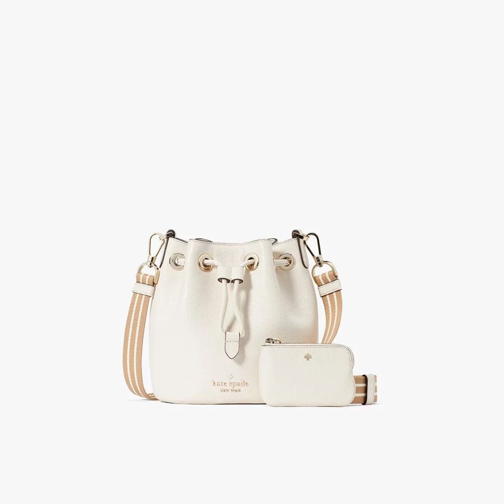 Kate Spade White Bucket Bag