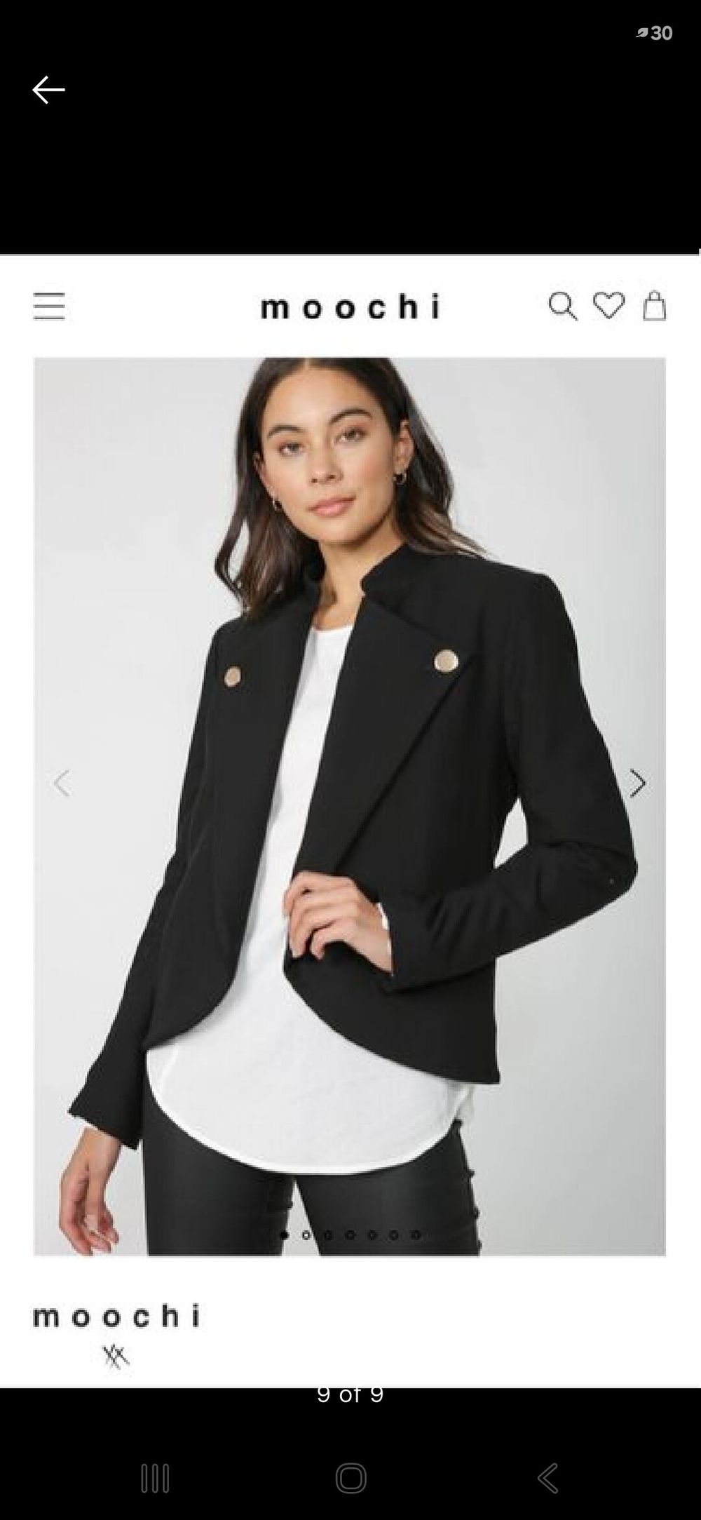 Black Militant Jacket