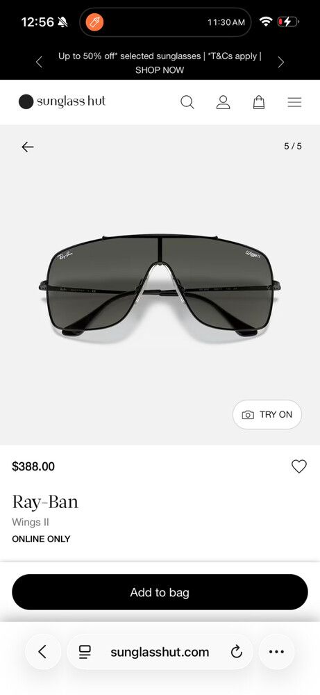 Ray-Ban sunglasses