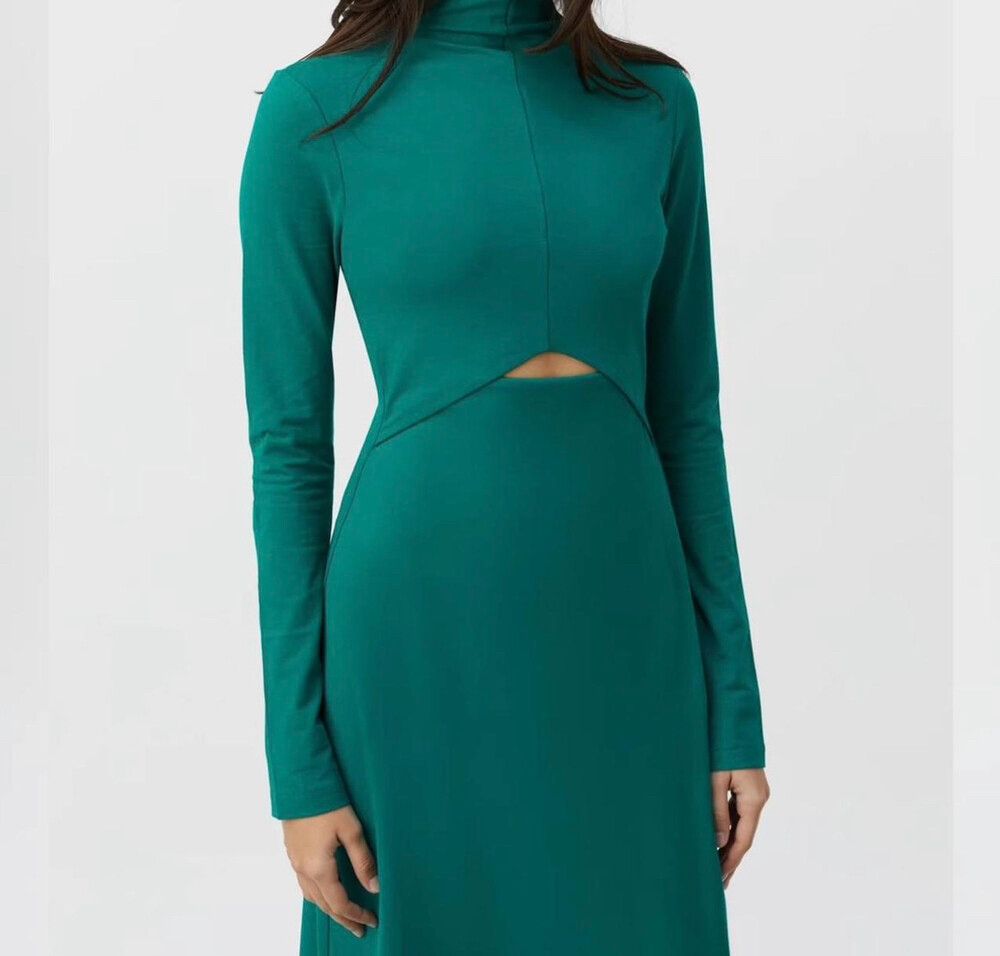 slim fit dress slacks Camilla and Marc | Adrien Dress | Marble Green / 8 | Clothing main image 0