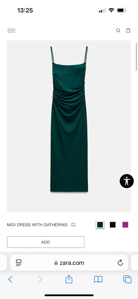 slim fit dress slacks Eva Franco Zuzanna Dress in Emerald Meadow – Wild Luxe Boutique main image 1