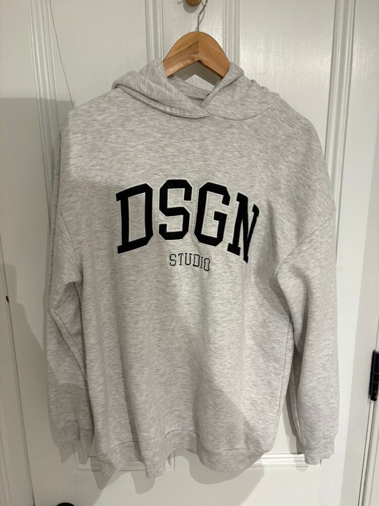 Boohoo Grey DSGN Studio Hoodie