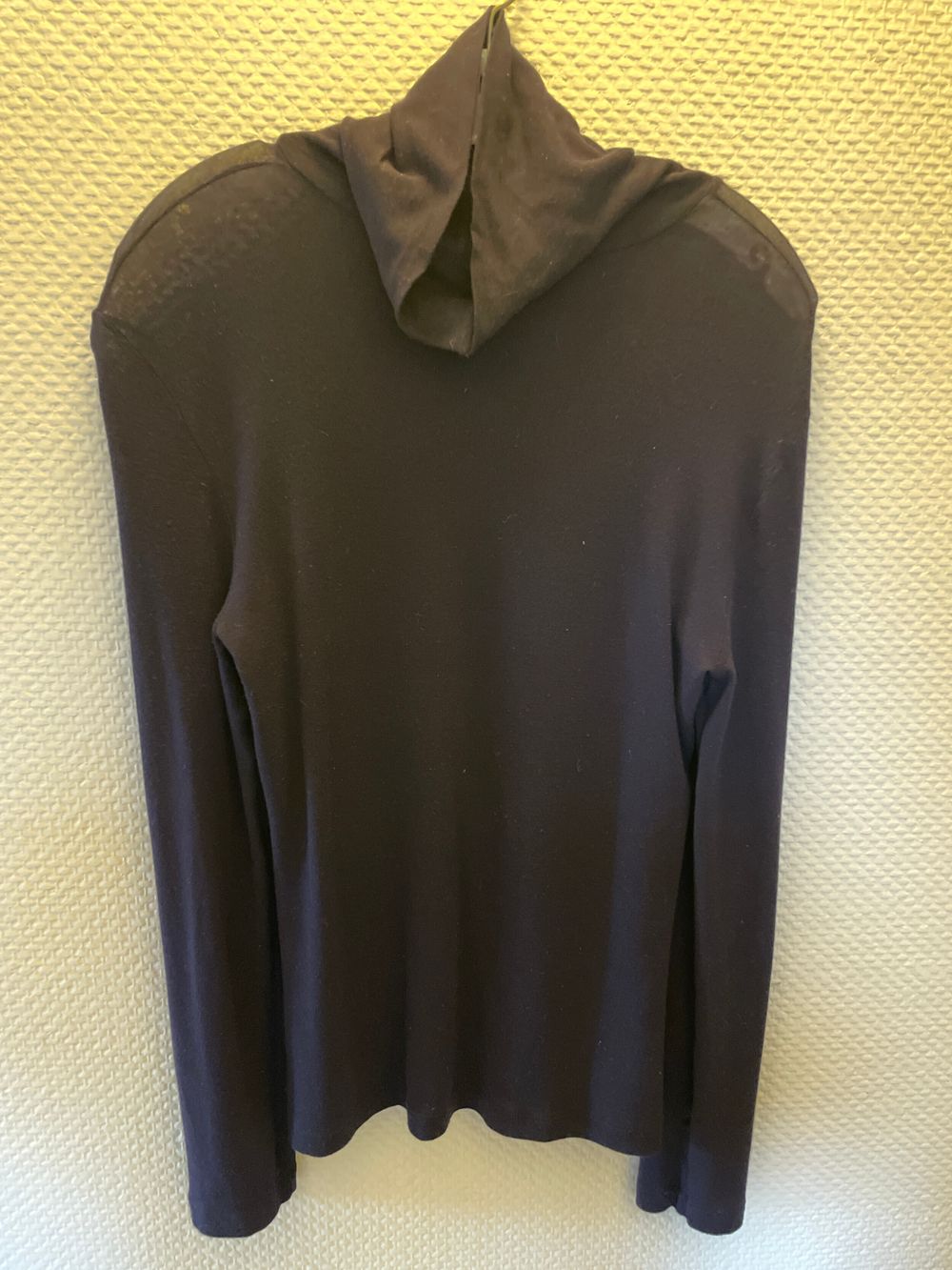 Max Mara Purple polo neck sweater