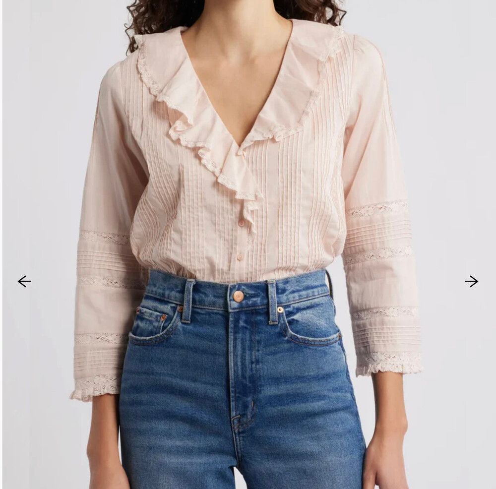 Doen Hugette Top Blush