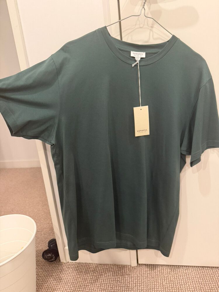 NEW SunspeL Green Crew Neck T-Shirt