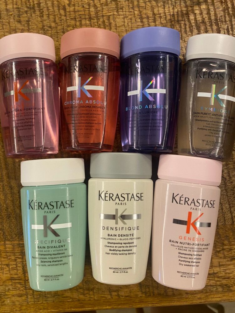 Special! Kerastase Shampoo Bottles 80ml, please read description