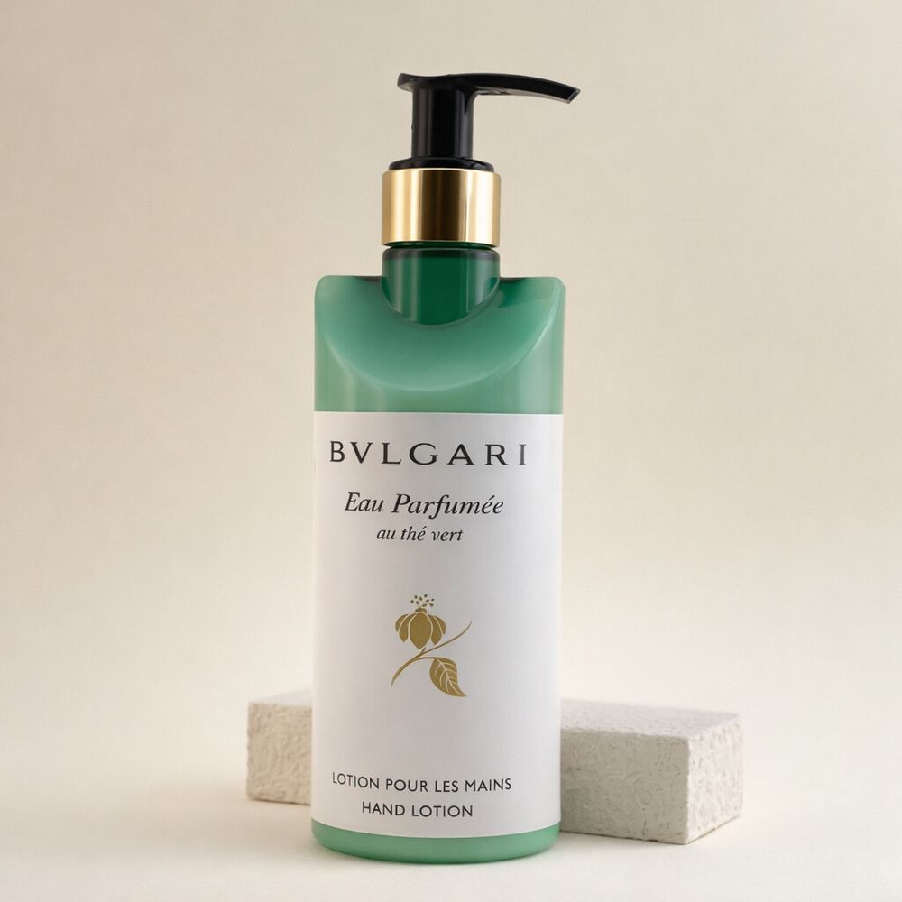 Speical deal！BVLGARI Eau Parfumée au Thé Vert Hand Lotion | Fresh Tea Scent