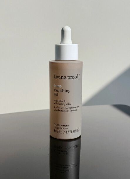 Living Proof No Frizz Vanishing Oil 50ml – Anti-Frizz Hair Treatment