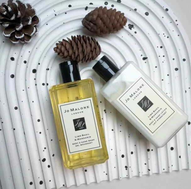 Jo Malone Lime Basil & Mandarin Shower Gel & Body Lotion Gift Set 75ml each