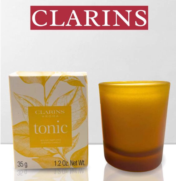 Clarins Aroma Tonic Scented Candle 35g Mini New