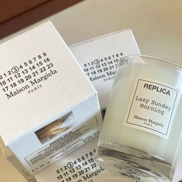 Maison Margiela REPLICA Lazy Sunday Morning Scented Candle 35g – With Box