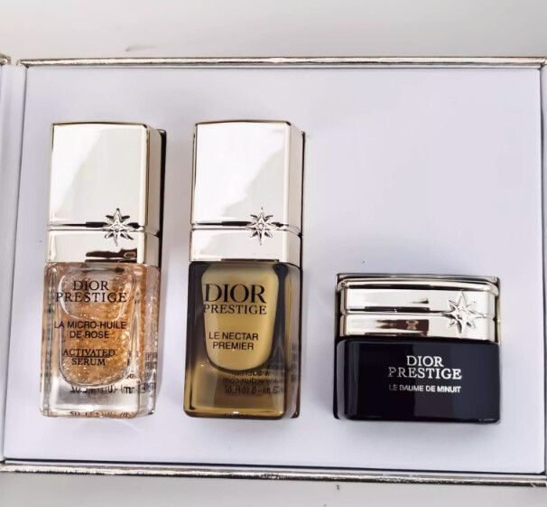 Dior Prestige Luxury Skincare Mini Set – 3 Piece Travel Size Set