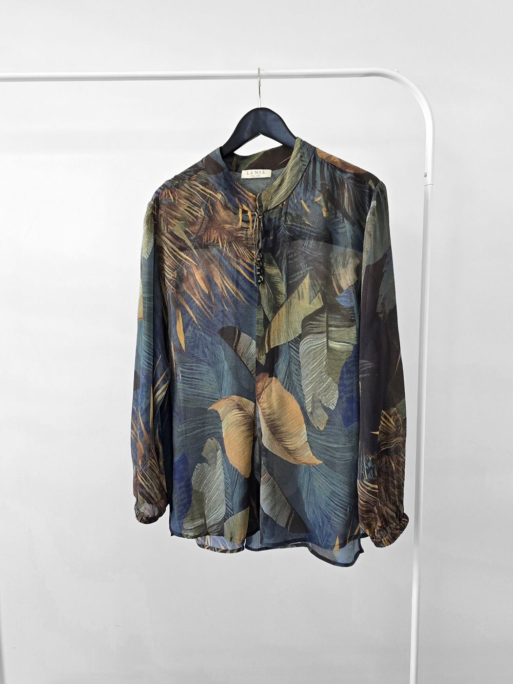 LANIA THE LABEL (NZ designer) 'Palm Sheer' top