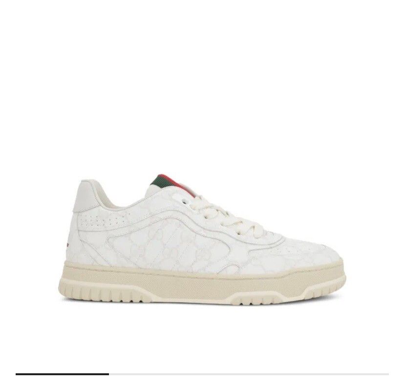 Gucci Womens Re-web white sneakers