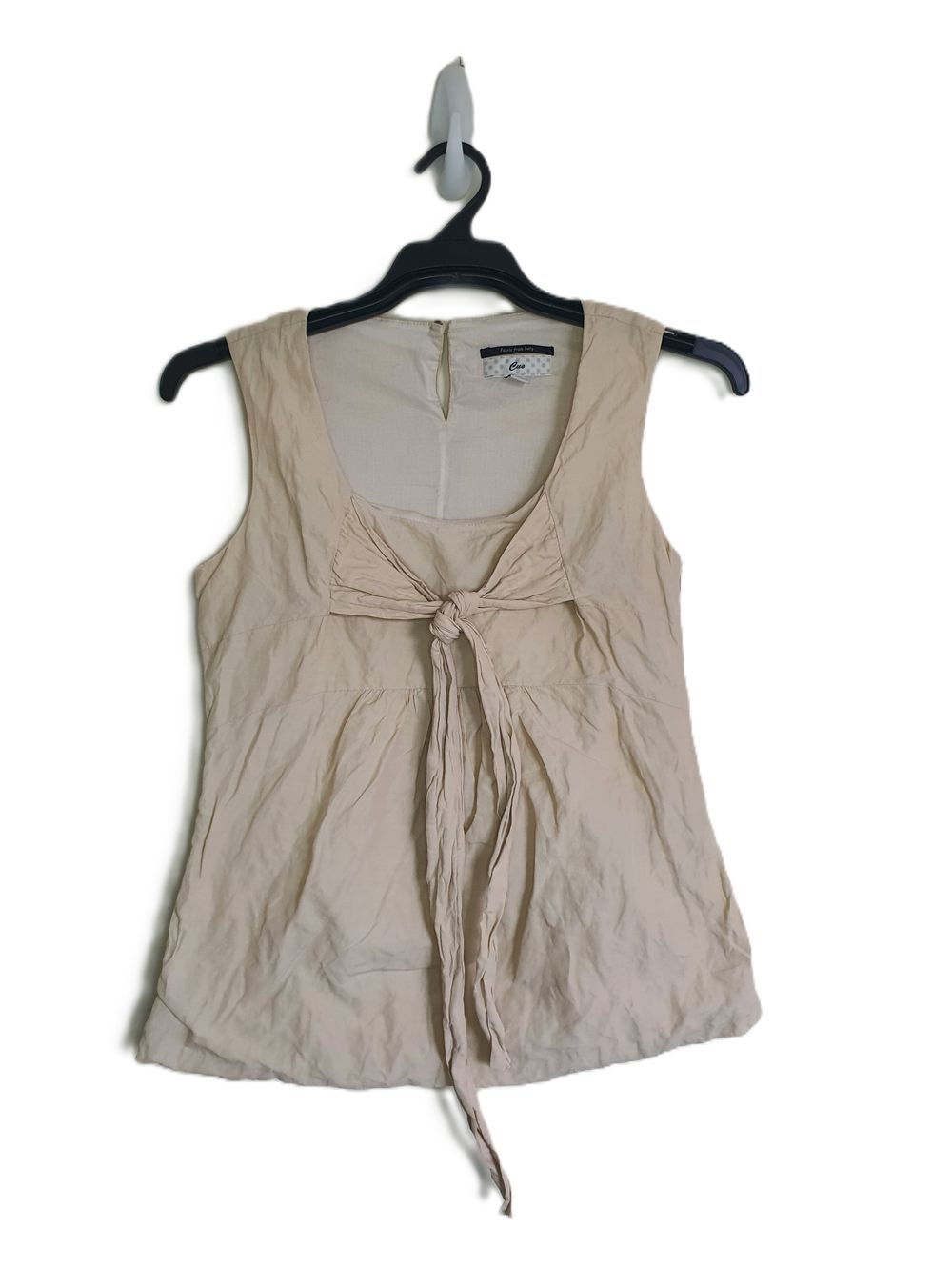 Cue Beige Sleeveless Top